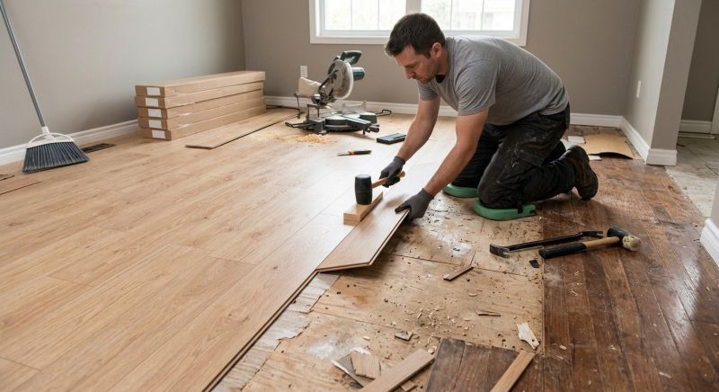 Laminate Floor Installation in Laveen, AZ