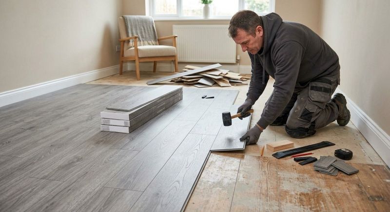Laminate Floor Replacement in New River, AZ