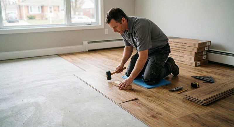 Linoleum Floor Installation in Cave Creek, AZ