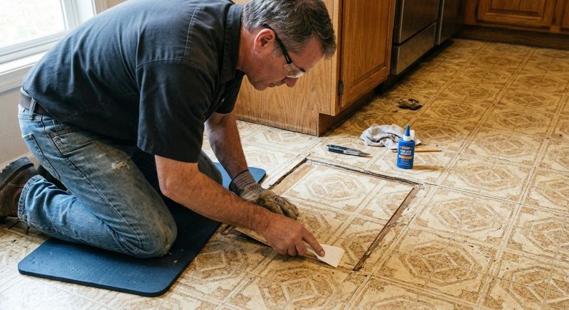 Linoleum Floor Installation in Surprise, AZ
