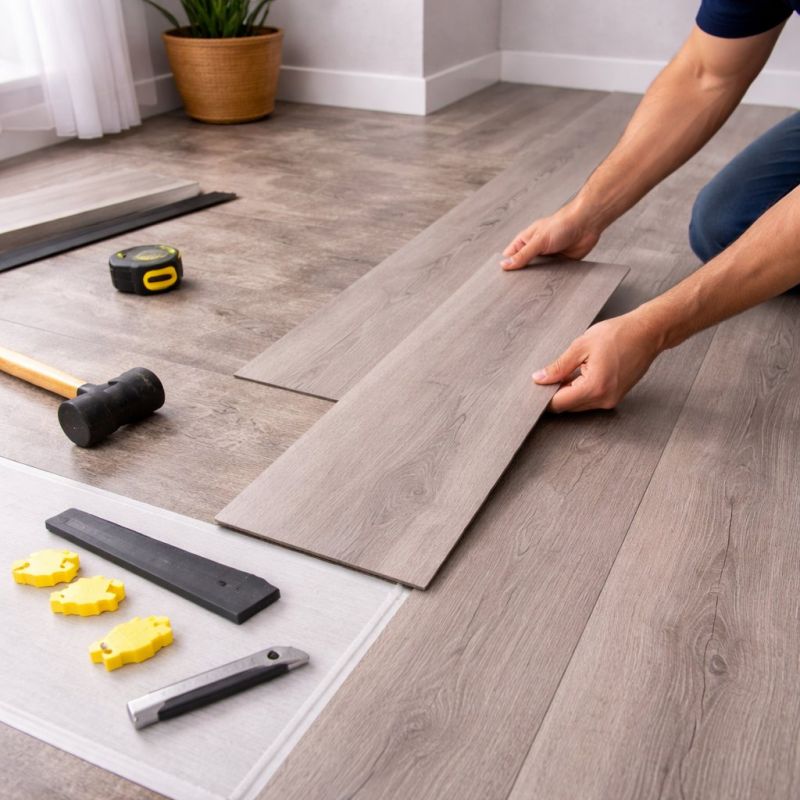 Luxury Vinyl Tile Installation in Sun City West, AZ