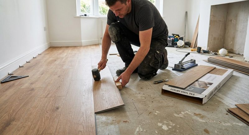 Luxury Vinyl Tile Installation in Sun City West, AZ