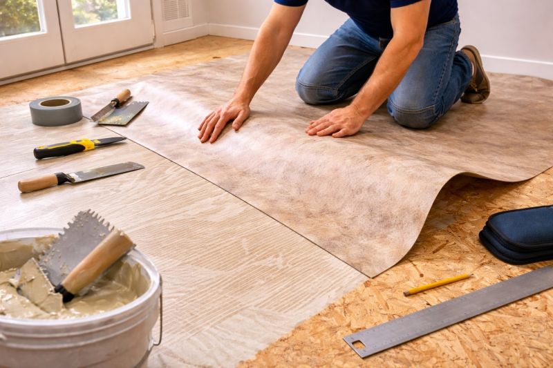 Sheet Flooring Installation in Maricopa County, AZ